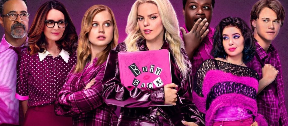 Promotional image showing the cast of Mean Girls (2024)