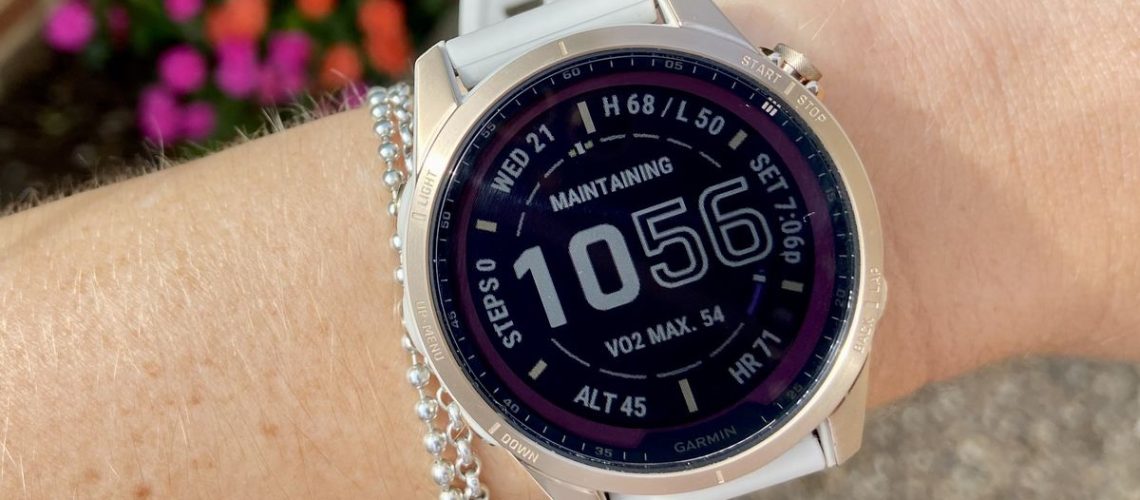 A photo of the Garmin Fenix 7