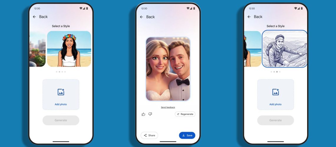 Google Photos Remix screenshots